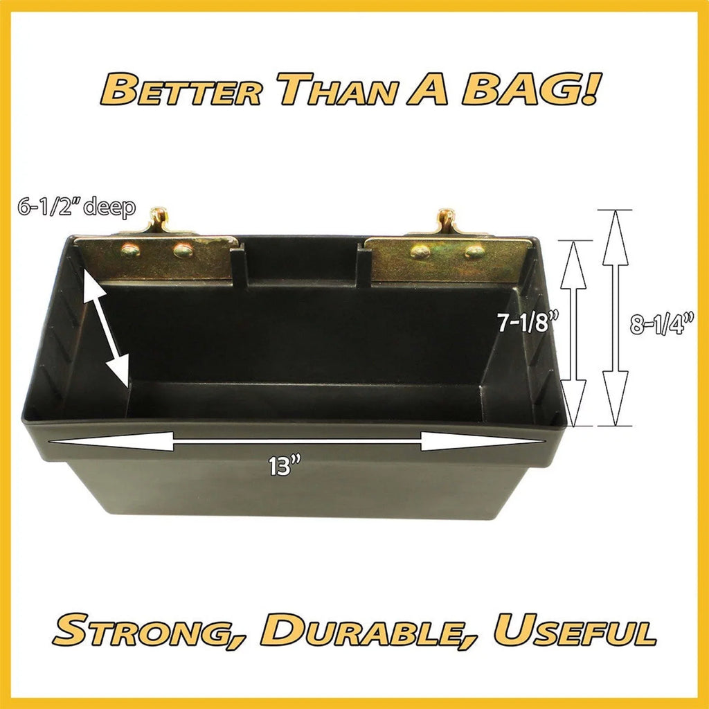 DC Cargo E-Track Basket | Trailer Organizing Storage Pail | 13" x 7-1/8" x - Exclusive Design