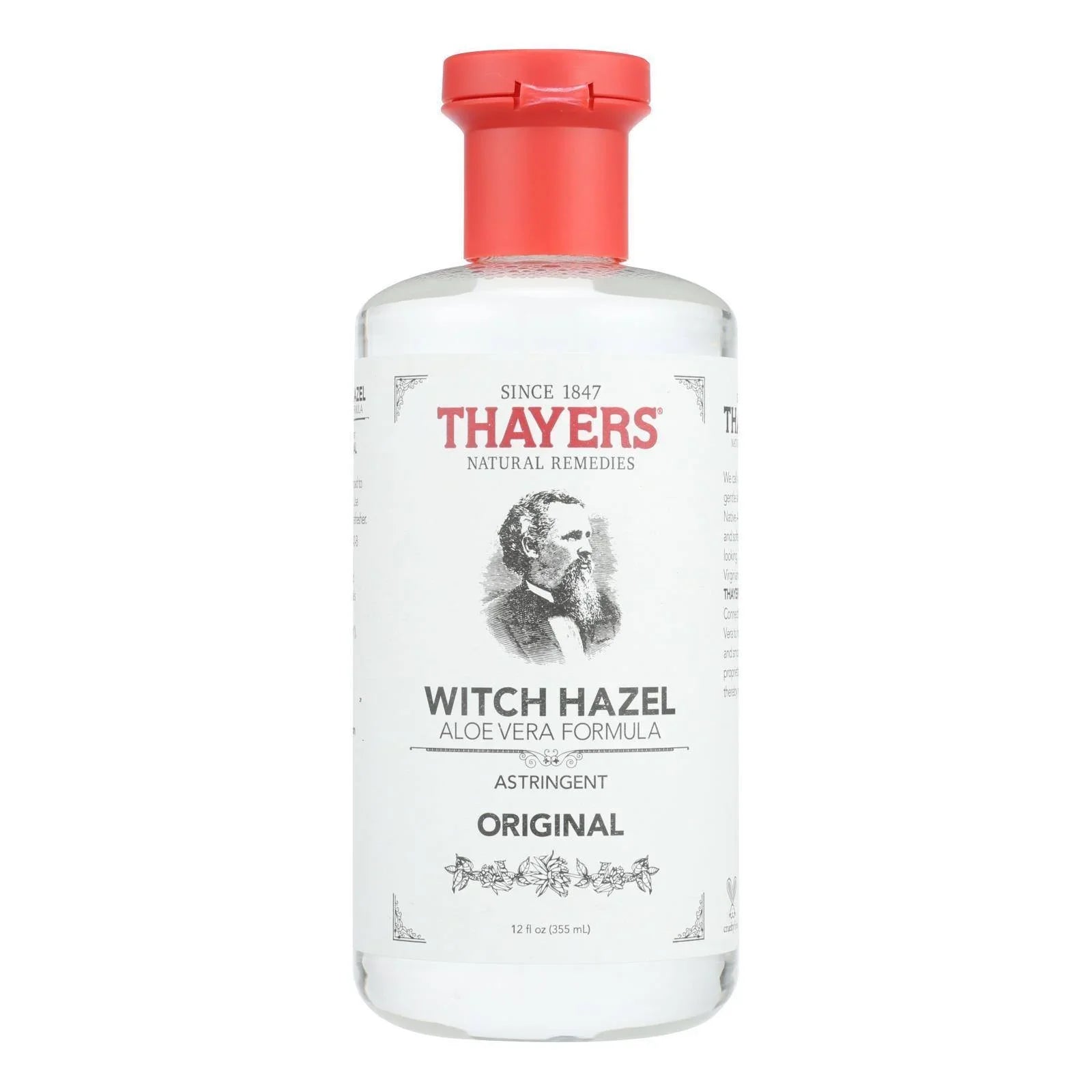 Thayers Witch Hazel with Aloe Vera Original - 12 fl oz - Exclusive Design