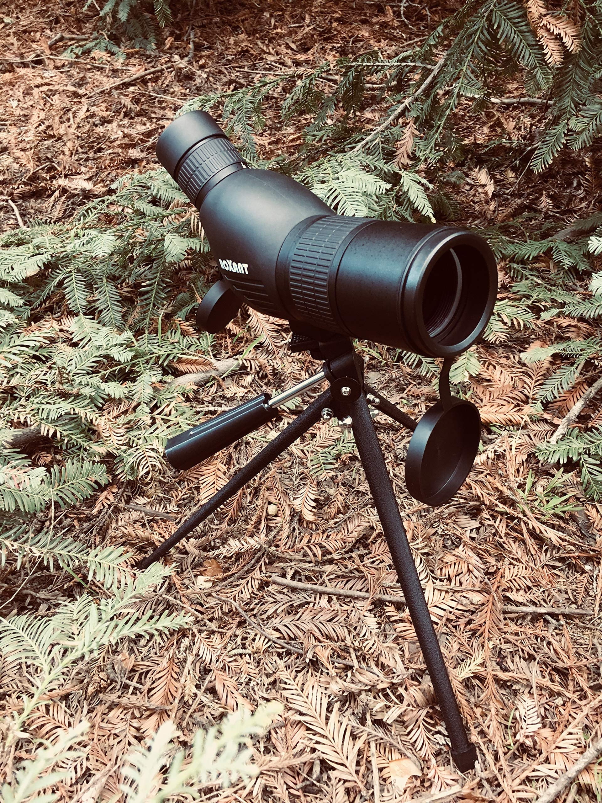 Roxant Authentic Blackbird High Definition Spotting Scope with Zoom - Rubber A.. - Exclusive Design