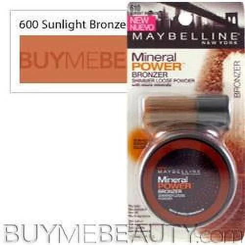 Maybelline Mineral Power Bronzer Shimmer Loose Powder - Exclusive Design