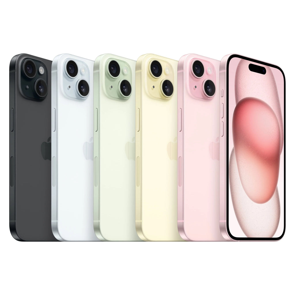 Total By Verizon Apple iPhone 15, 256GB, Yellow - Prepaid Smartphone - Exclusive Design