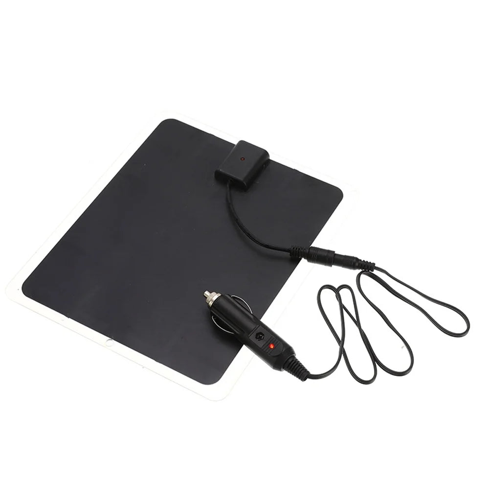 Stylish moobody 20W Removable Solar Panel, Portable Solar Power Recharger for Camping Hiking Car Light Fan