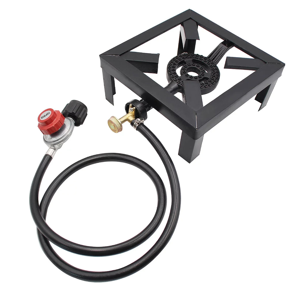 Andoer Portable Fire Control Stove, 8KW Gas Boiling Ring Cast Iron Cooker - Exclusive Design