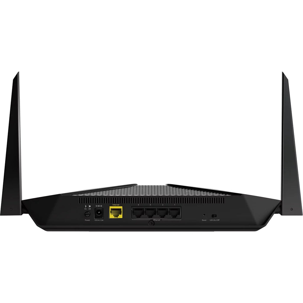 Stylish Netgear RAX38-100NAS Nighthawk 4-Stream AX3000 Dual-Band WiFi 6 Router with USB 3.0 port