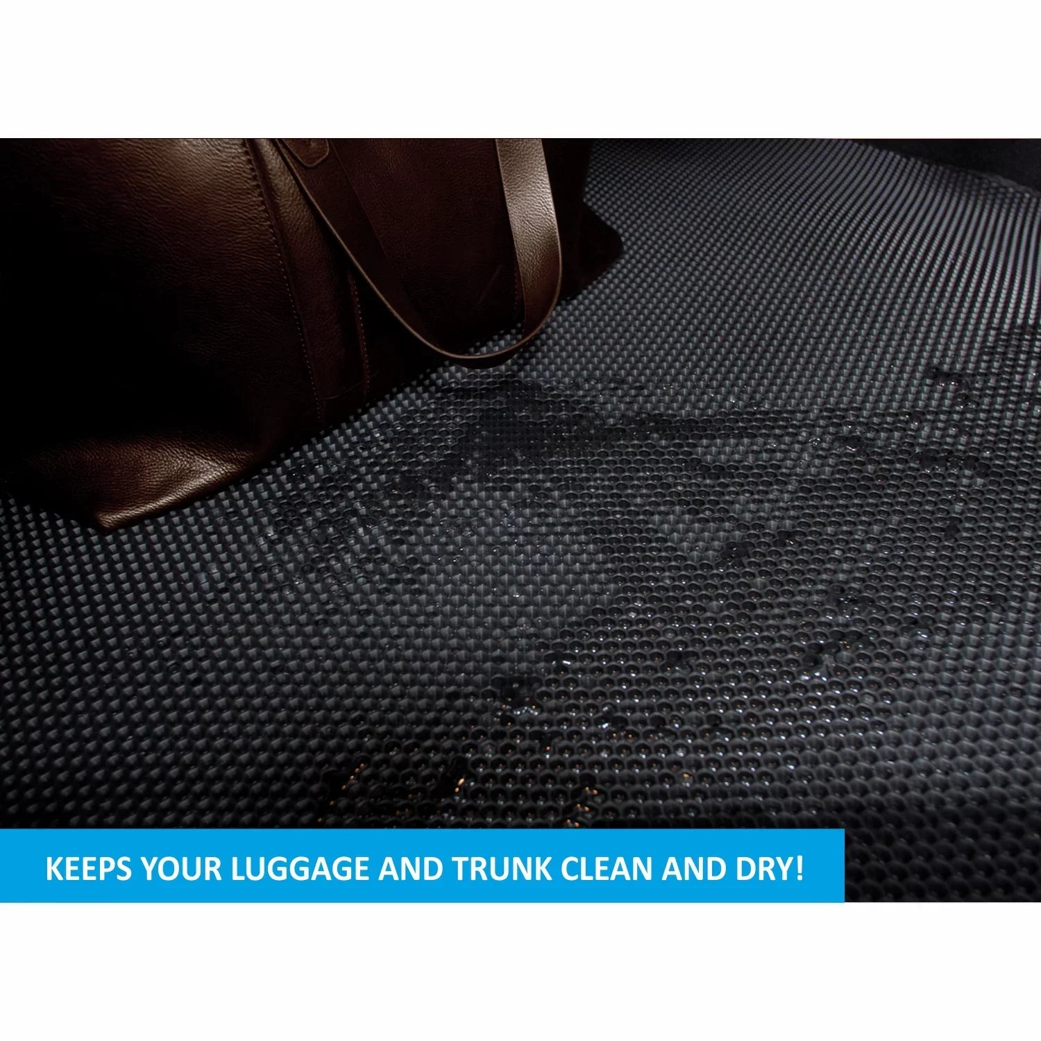 CLIM ART Cargo Liner for Chrysler Pacifica 2017-2024/Voyager 2020-2024 Custom Fit Trunk Mat, with Honeycomb Technology - All-Climate, Heavy Duty, Anti-Slip Cargo Liner, Luggage - FL01116156