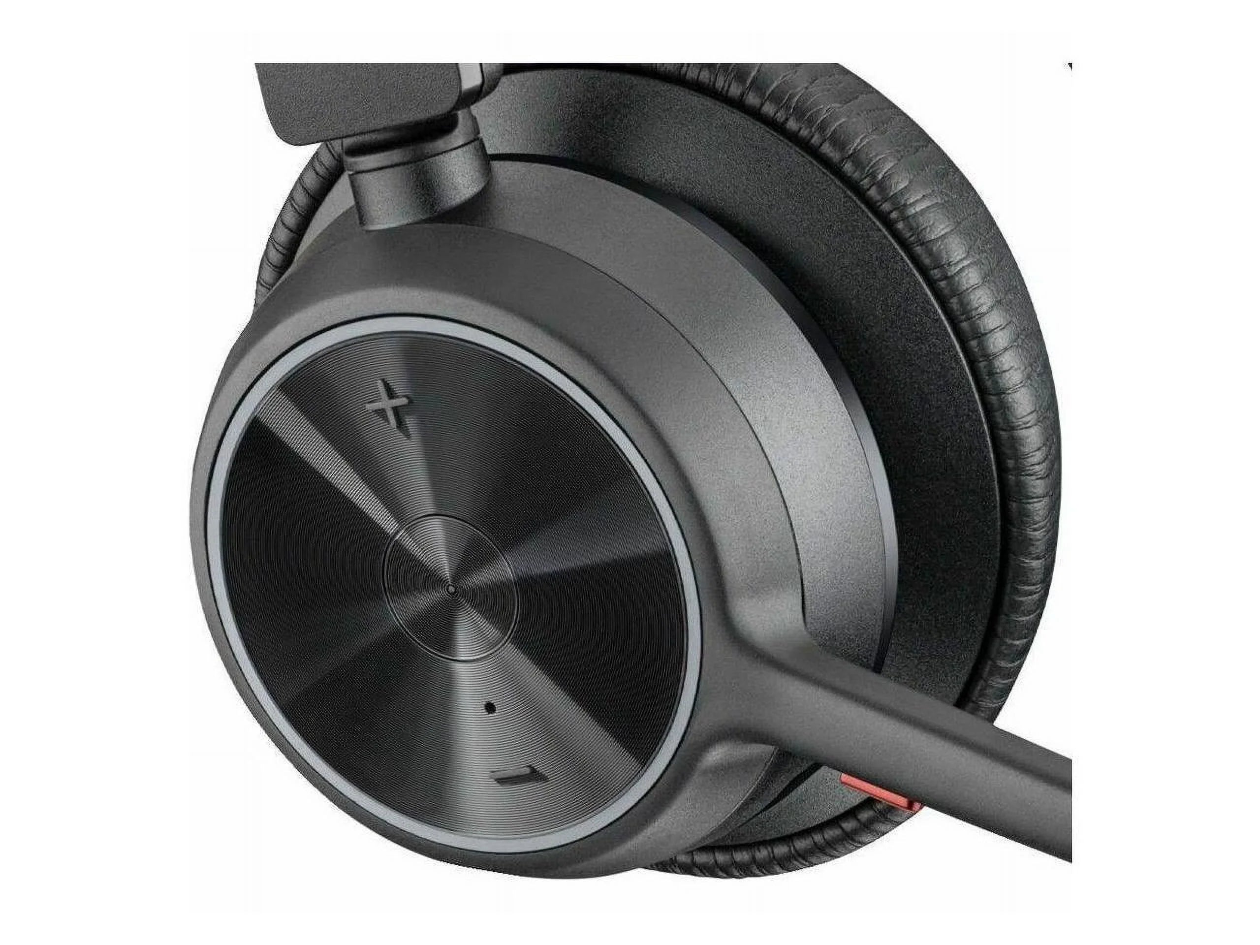 Poly VOYAGER 4300 UC 4320 Headset - Stereo - USB Type A - Wired/Wireless - Bluetooth - 164 ft - 20 Hz - 20 kHz - Over-the-head - Binaural - Ear-cup - 4.92 ft Cable - Noise Cancelling MicrophoneTAA ... - Exclusive Design