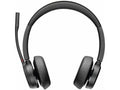 Poly VOYAGER 4300 UC 4320 Headset - Stereo - USB Type A - Wired/Wireless - Bluetooth - 164 ft - 20 Hz - 20 kHz - Over-the-head - Binaural - Ear-cup - 4.92 ft Cable - Noise Cancelling MicrophoneTAA ... - Exclusive Design