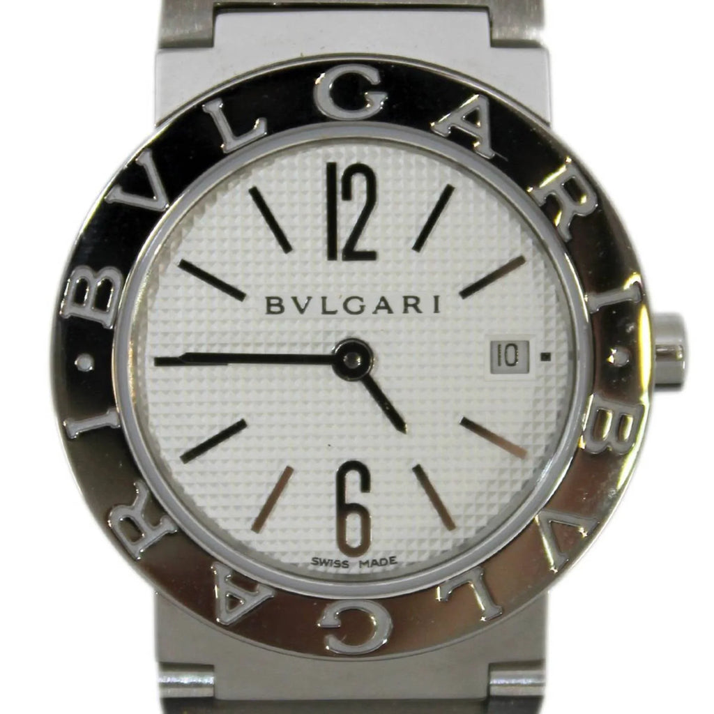 Stylish Pre-Owned BVLGARI Bulgari Bvlgari BB26 quartz watch wristwatch (Good)