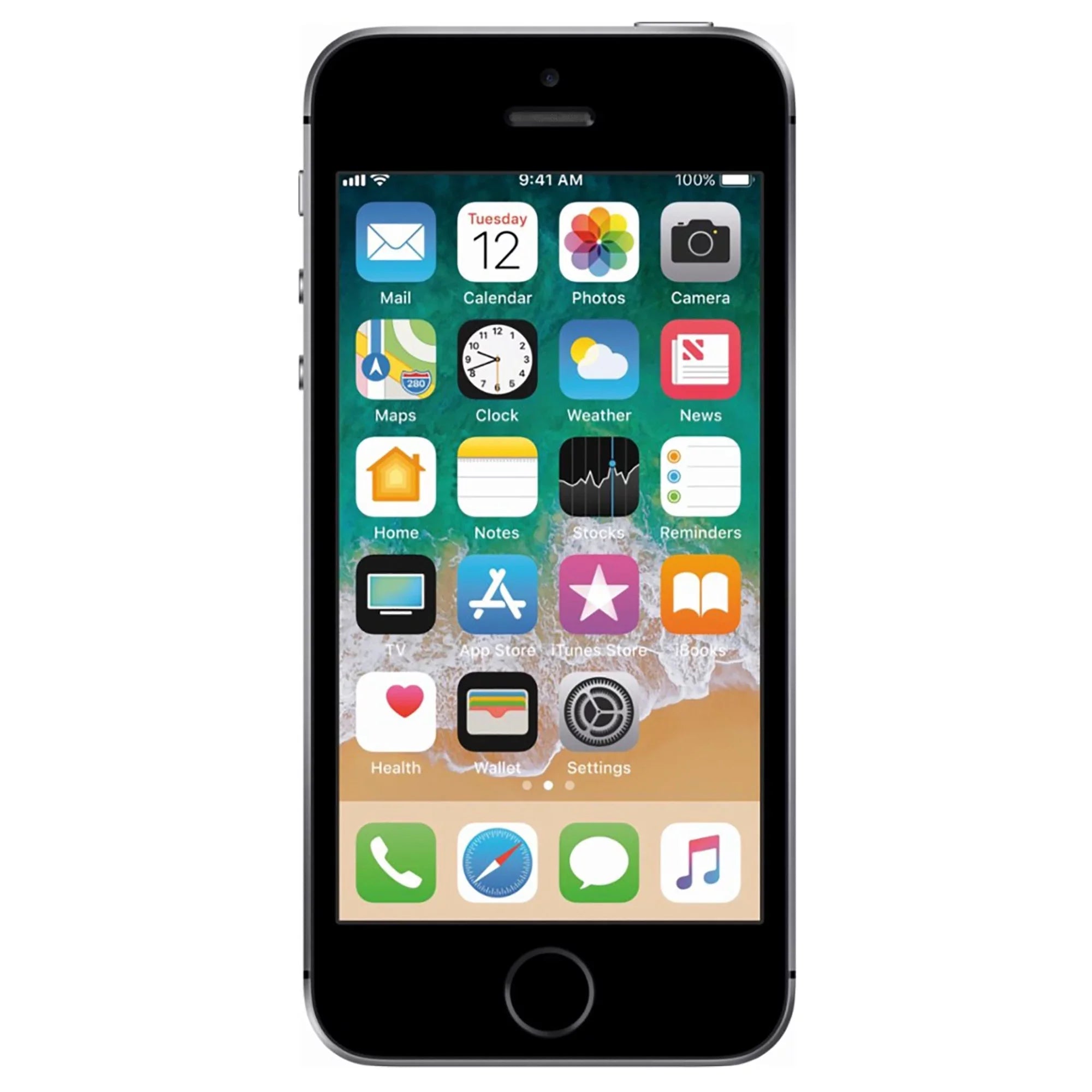 Apple iPhone SE 32GB AT&T Locked Phone with 12MP Camera - Space Gray (Used)