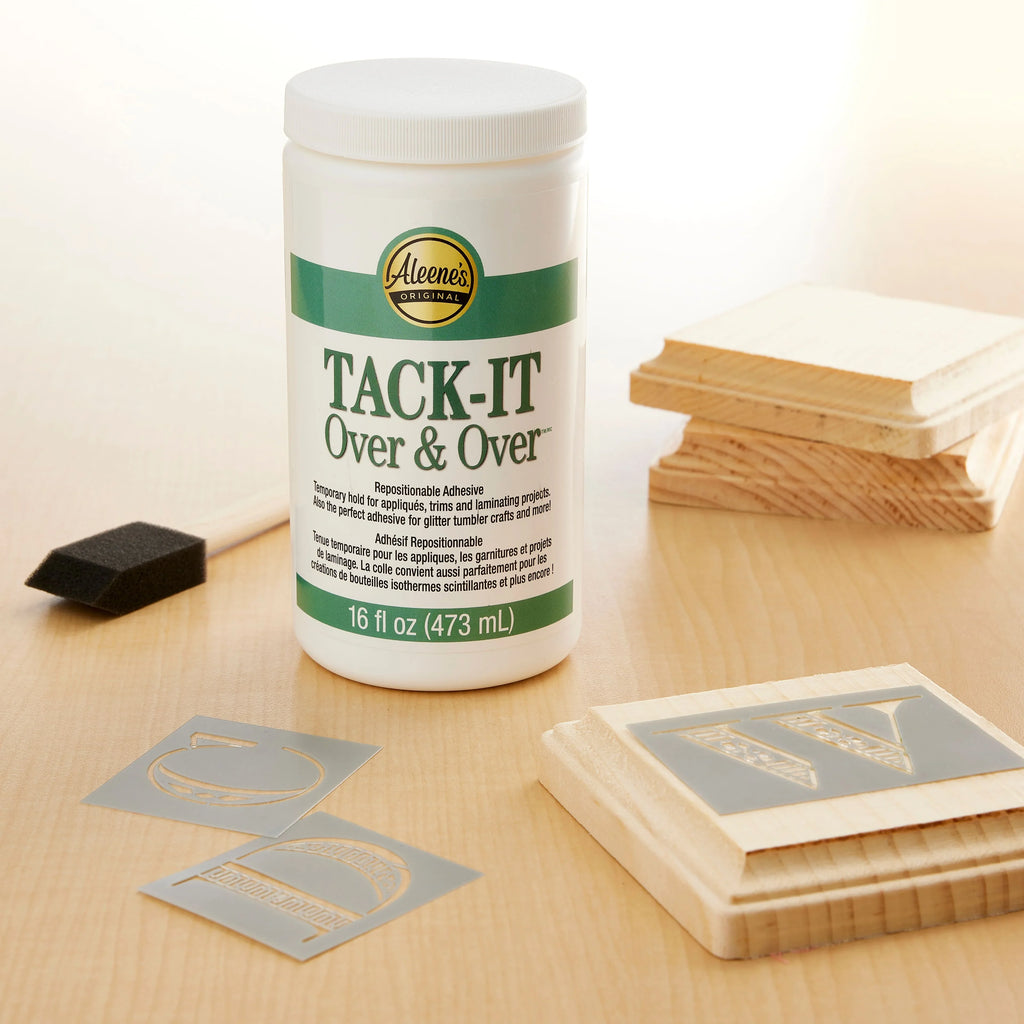 Stylish Aleene's OriginalÂ® Tack It Over & Overâ¢ Repositionable Adhesive