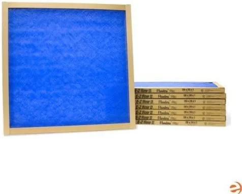Flanders E-Z Flow II - 14'' x 25'' x 1'' - Disposable Filters - MERV 4 - Qty. 12
