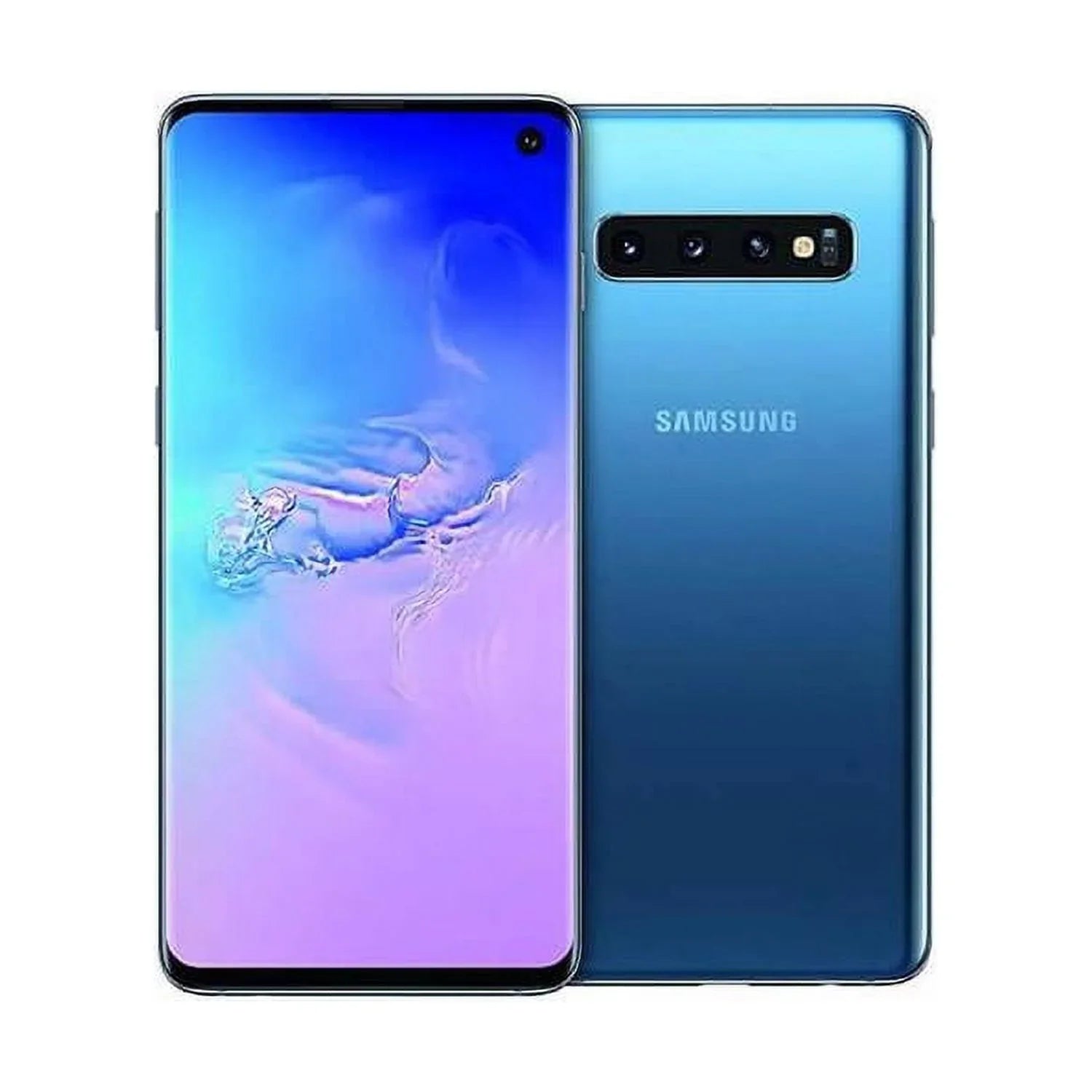 Restored New Samsung Galaxy S10 G973U (US Cellular Only) 128GB Prism Blue (Refurbished)