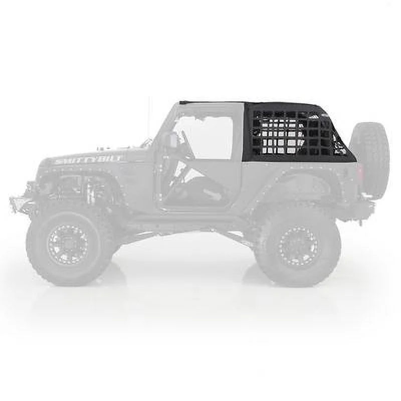 Stylish Smittybilt 571035 Cargo Restraint System - Black Diamond Fits select: 2015-2018 JEEP WRANGLER UNLIMITED, 2012-2014 JEEP WRANGLER