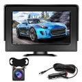 Wireless Backup Camera Kit with Stable Digital Signal, 4.3ââ Monitor& Rear View Camera Installation for Truck, Van, Camping Car, SUV Reverse automatic display