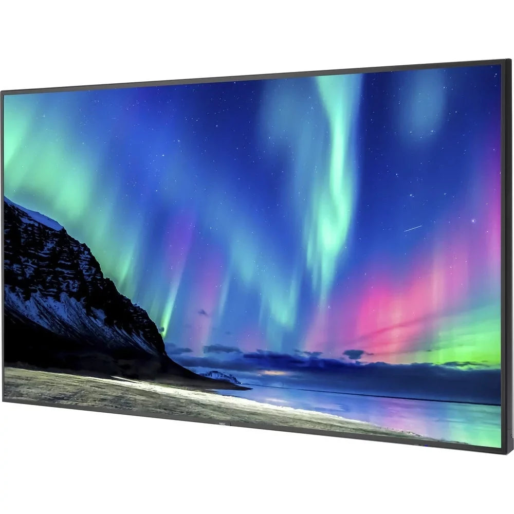 Stylish NEC C751Q 75"-Class 4K UHD Commercial IPS LED Display, Black