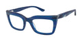 Stylish NEW GX by Gwen Stefani GX051 Navy Eyeglasses 49mm with GX Case