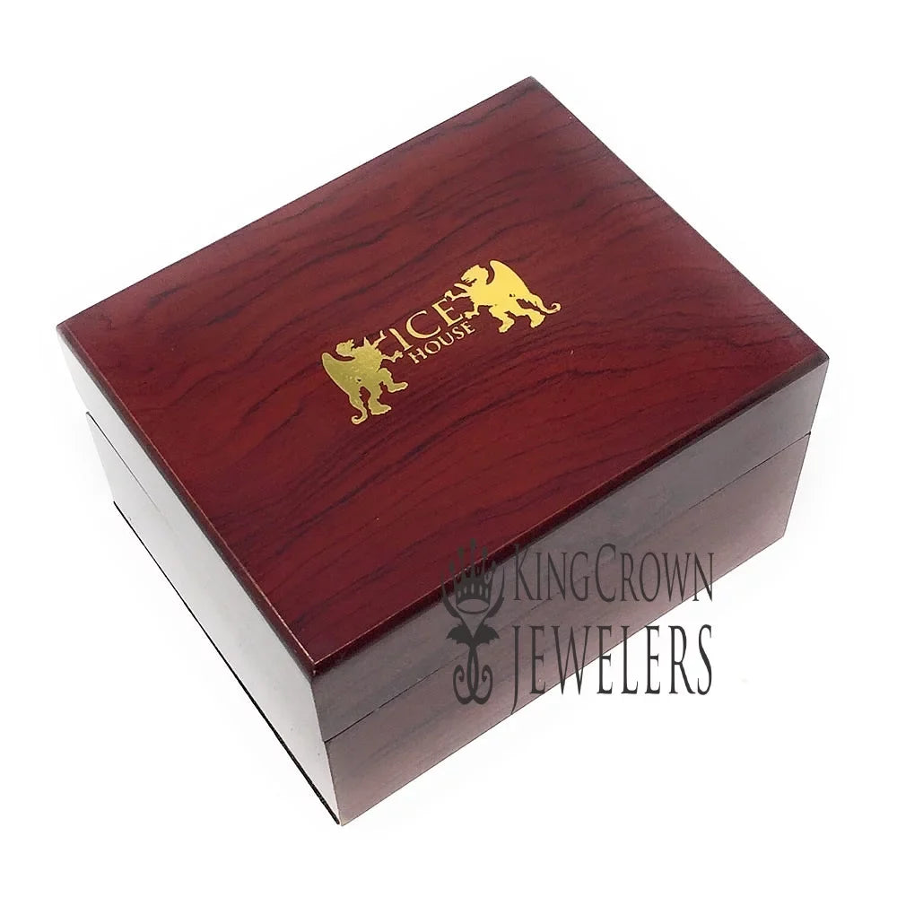 Canary Gold Tone Jojo Jojino Joe Rodeo Solid Stainless Steel 54mm Real Diamond Dial Mens Watch - Exclusive Design