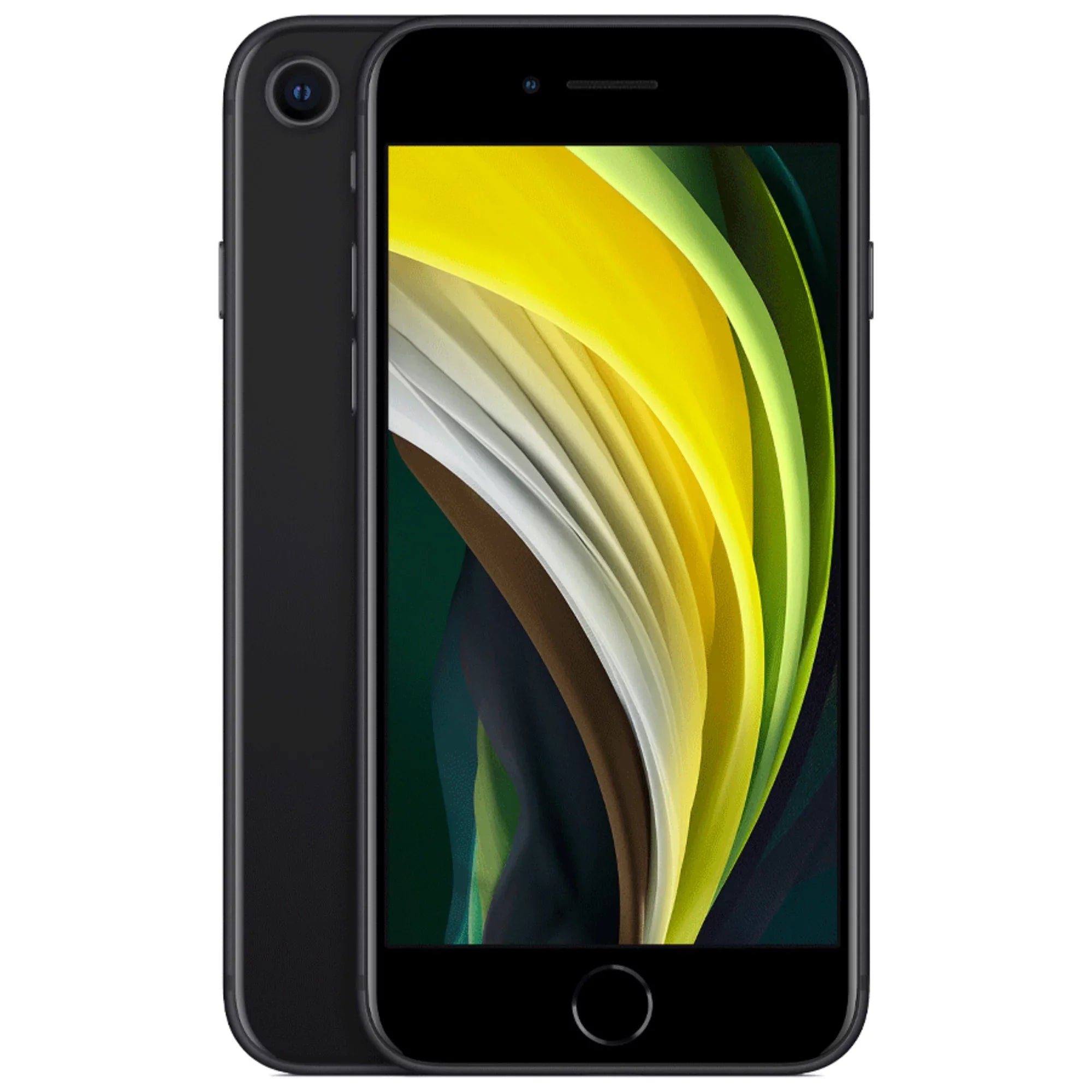 Pre-Owned Apple iPhone SE 2020 - 2nd Generation - 64GB - Black - GSM CDMA Unlocked - - 90 Warranty (Refurbished: Good) - Exclusive Design