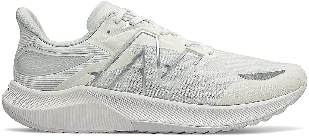 New Balance Mens FuelCell Propel V3 Speed Running Shoe 9.5 White/White - Exclusive Design