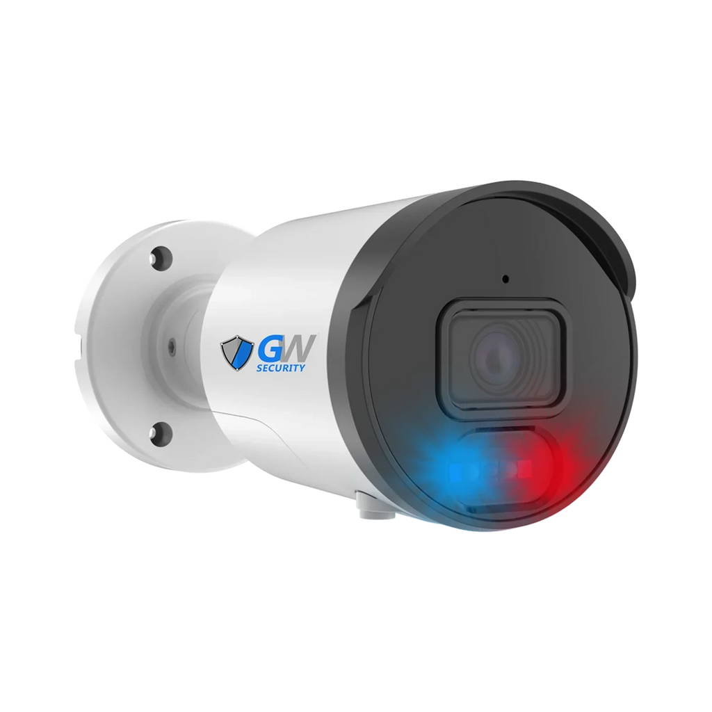 GW Security 32 Channel NVR UltraHD 4K Full-Time Color Night Vision PoE Security Camera System with (32) 8MP Two-Way Audio PoE Outdoor Cameras, AI Human & Cars Detection with Alarm Lamps