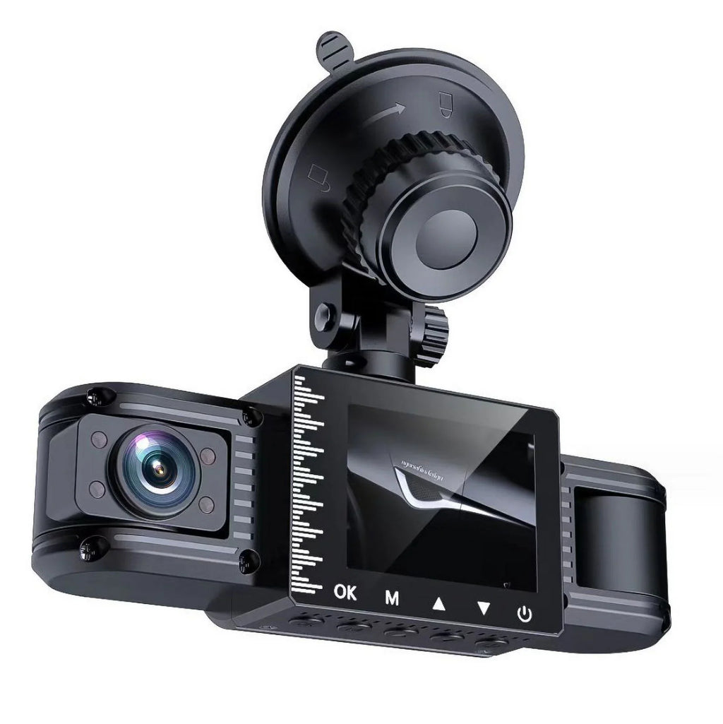 F30 HD Dual Lens Car Camera Vehicle DVR Dash Cam Video Recorder - Exclusive Design
