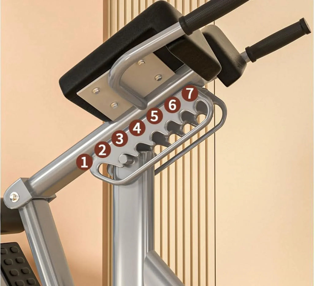 Commercial Roman Chair: Hyperextension Bench for Waist, Back, and Abdominal Muscle Training with 300 kg Weight Capacity - Exclusive Design