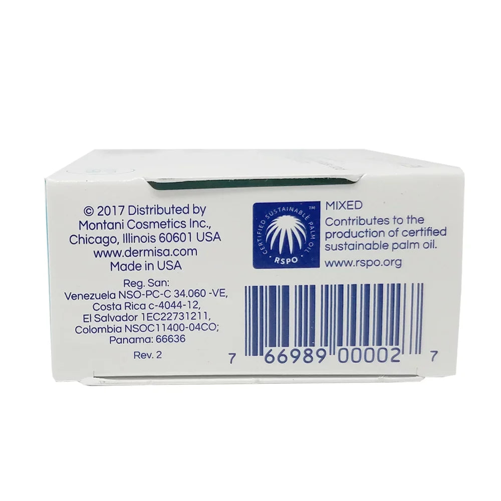 Dermisa Glycerin Bar Soap. Refreshing Fragrance. For Facial Care. 3 oz / 85 G. Pack of 4