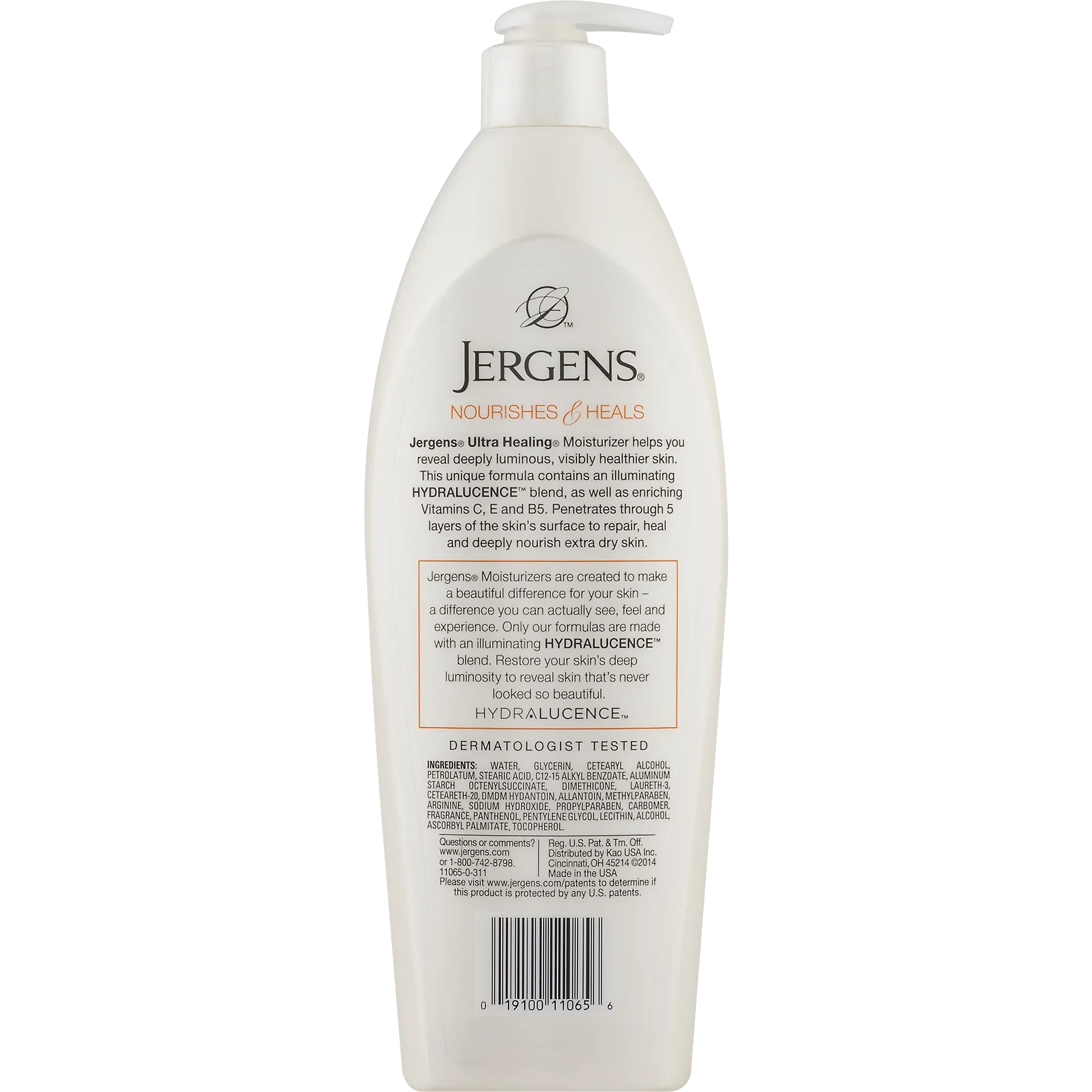 Jergens Ultra Healing Extra Dry Skin Moisturizer 26.5 oz