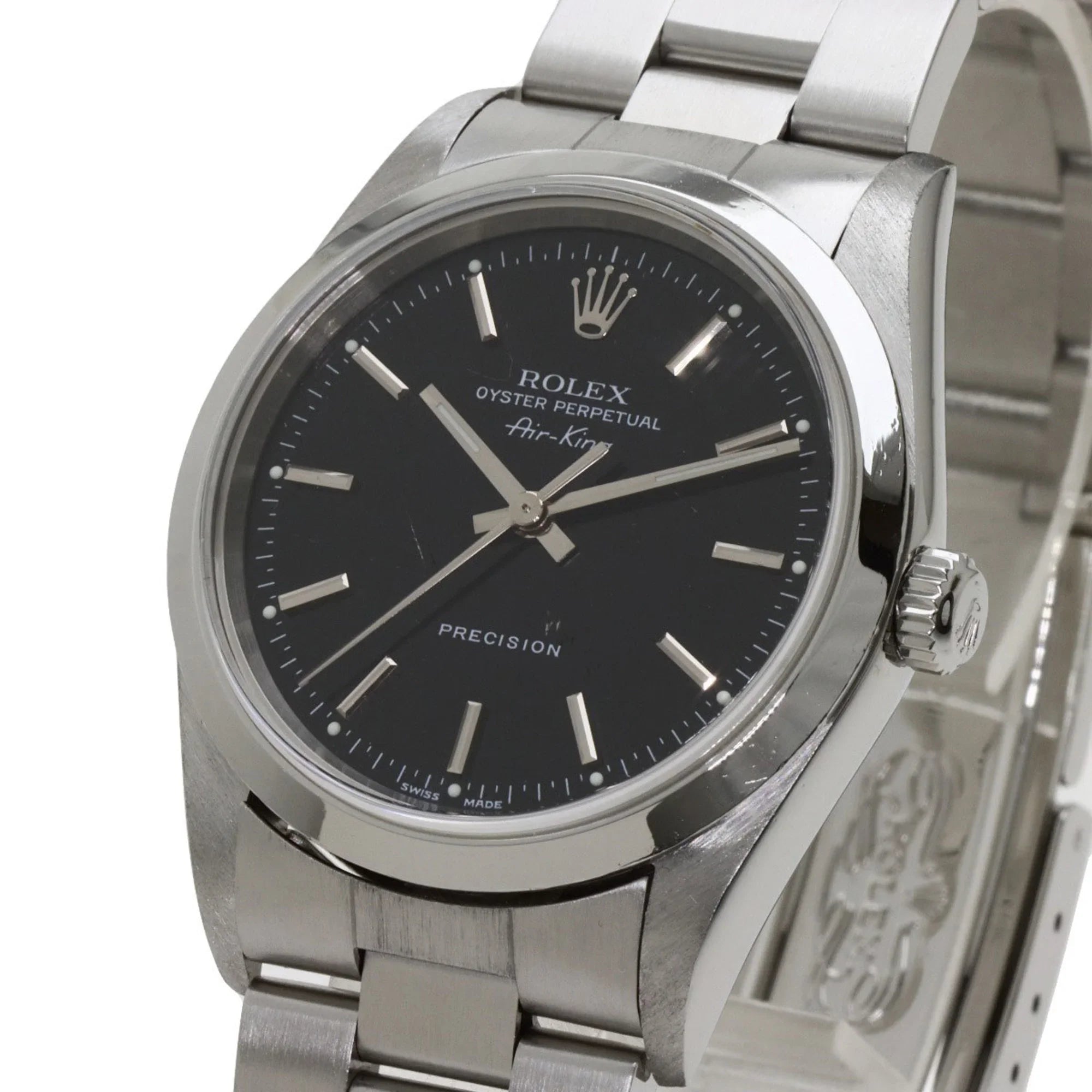 Pre-Owned Rolex 14000M Air King Watch Stainless Steel SS Men's ROLEX (Good) - Exclusive Design