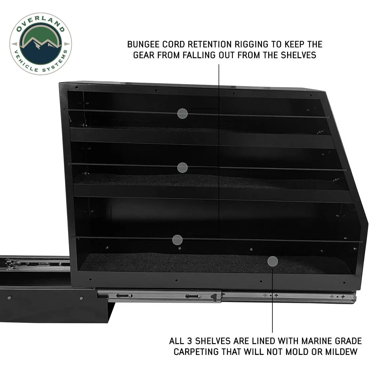 OVS CP Duty Highline Slide Out Glamping Storage System 21010503