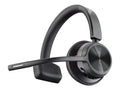 Poly Voyager 4310 USB-C Headset with Charge Stand - Siri, Google Assistant - Mono - Wireless - Bluetooth - 298.6 ft - 20 Hz - 20 kHz - Over-the-head, On-ear - Monaural - Ear-cup - Electret Condense...