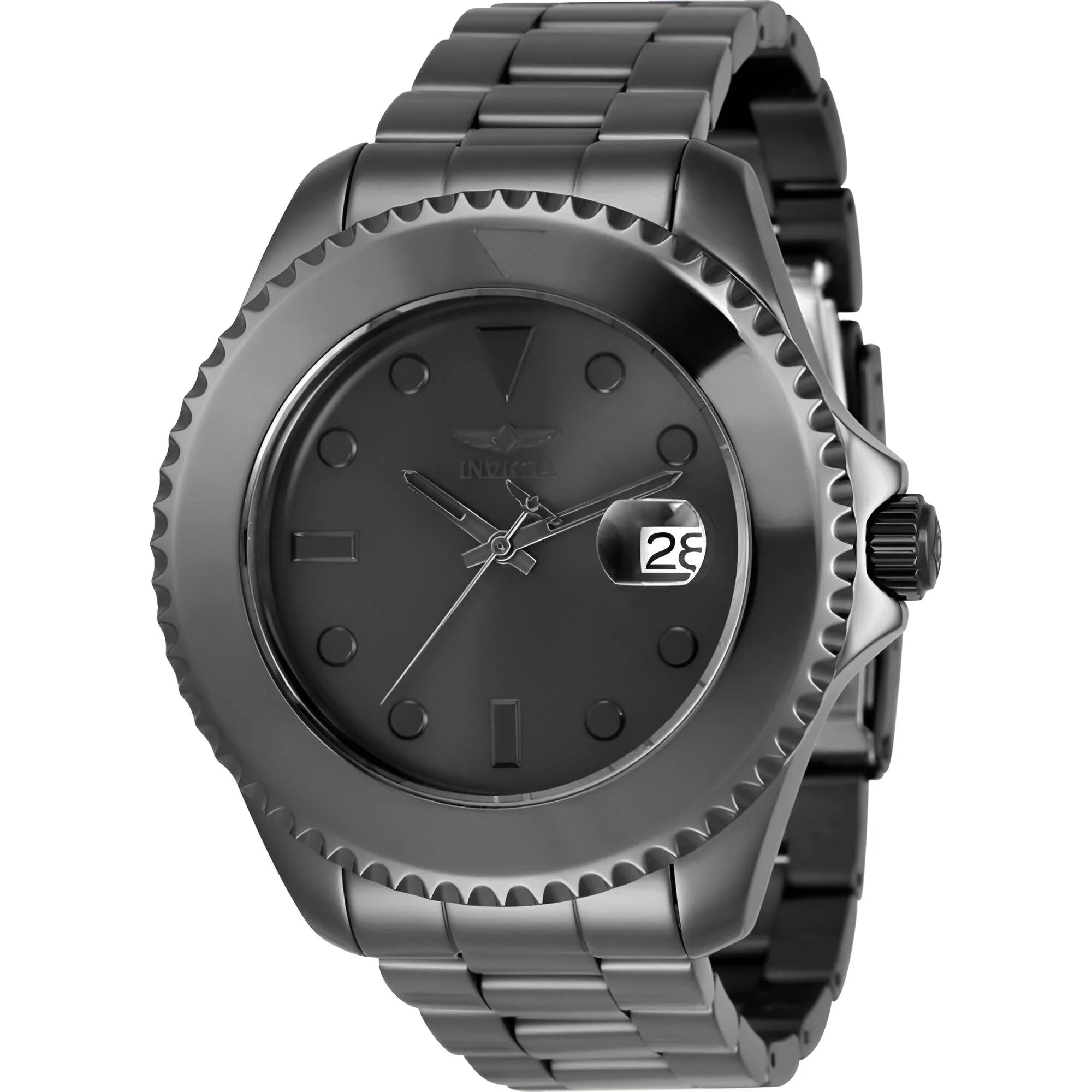 "As Is" Invicta 38mm Grand Diver Automatic Stainless Steel Bracelet Watch - Exclusive Design