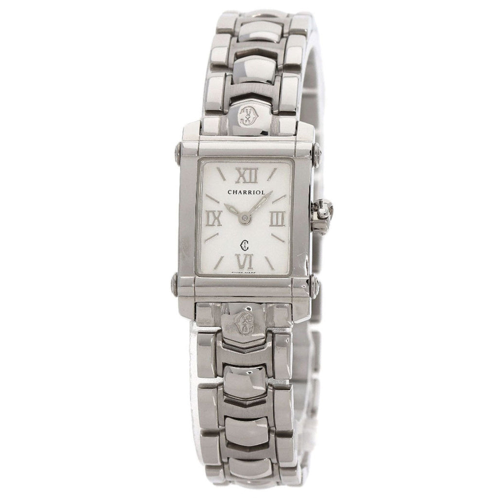Stylish Pre-Owned Philippe Charriol Ref.9012911 Columbus Watch Stainless Steel/SS Ladies PHILIPPE CHARRIOL (Good)