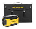 ROCKSOLAR Ready 200W Portable Power Station with a 30W Foldable Solar Panel Solar Generator Kit