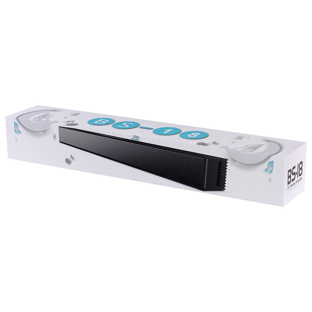 CJC Sound Bars for TV PC Gaming Monitor Sound Bar with Bluetooth 5.0/HDMI ARC/AUX/USB Bass Adjustable Wall Mountable - Exclusive Design