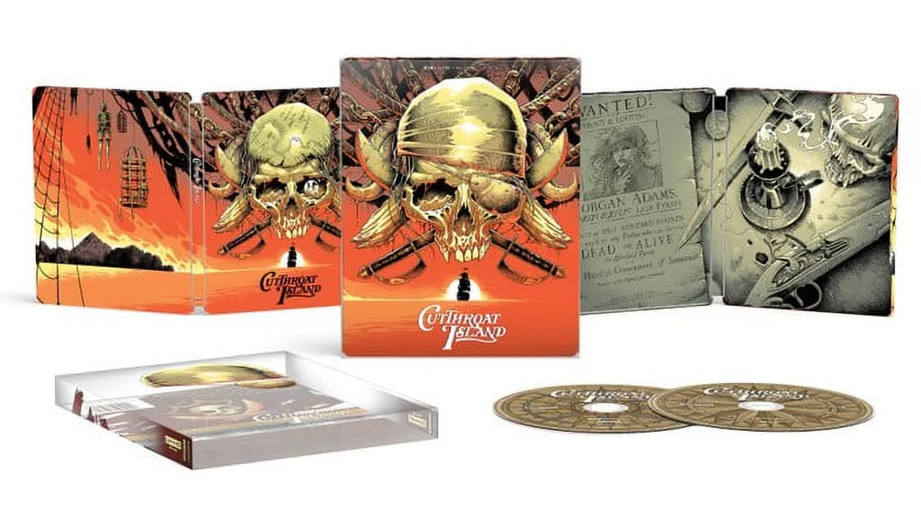 Stylish Cutthroat Island (Steelbook) (Walmart Exclusive) (4K Ultra HD + Blu-Ray + Digital Copy)