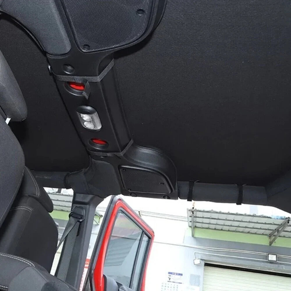 Premium Leather Sunshade Protector for Jeep Wrangler JK JKU 07-18 NEW - Ultimate Sun Protection