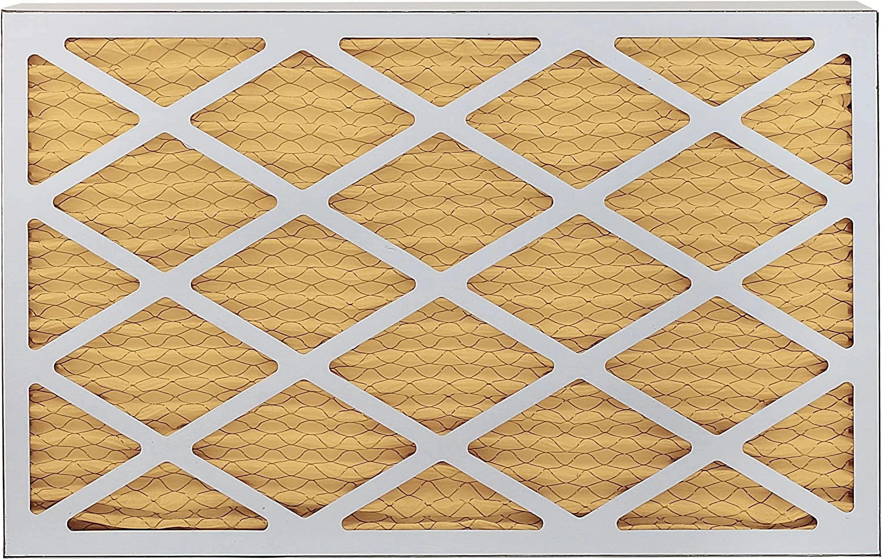 Filterbuy 15x30x2 MERV 11 Pleated HVAC AC Furnace Air Filters (3-Pack) - Exclusive Design