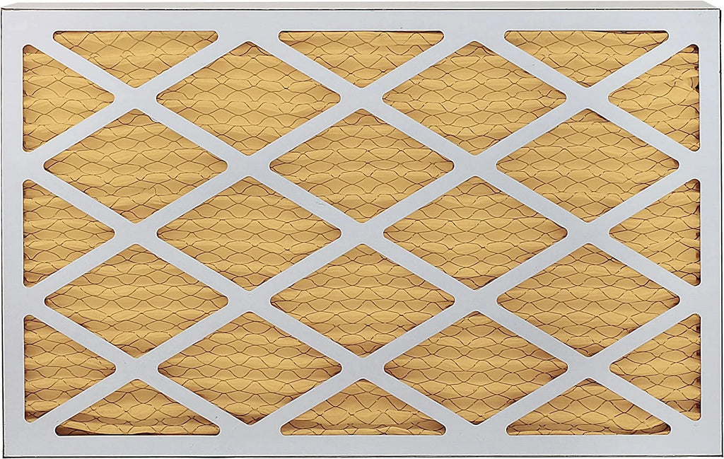 Filterbuy 16x25x2 MERV 11 Pleated HVAC AC Furnace Air Filters (4-Pack) - Exclusive Design
