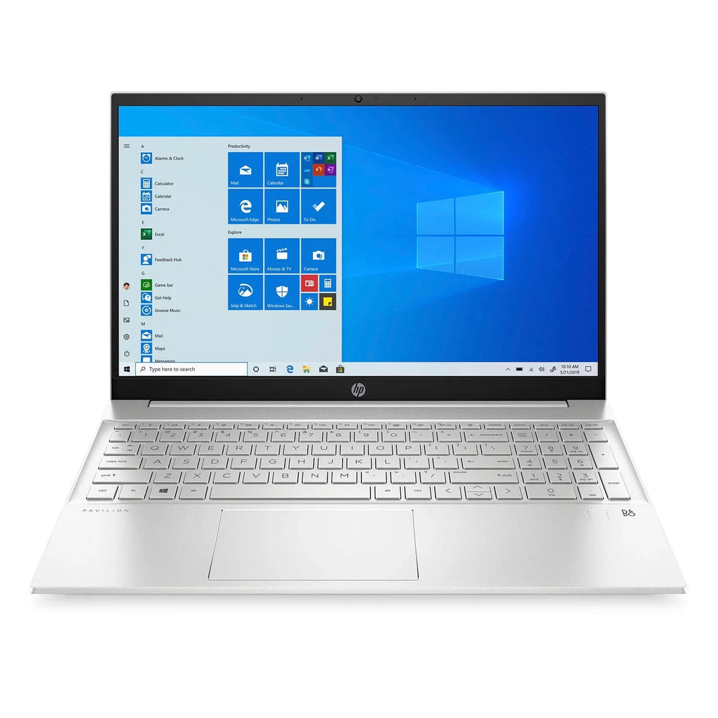 Stylish - Pavilion - 15.6" Full HD Laptop - 11th Generation i5-1135G7 - 8GB RAM - 256GB SSD -Keyboard with Numeric Keypad - 2 Year Warranty Care Pack - Windows 10