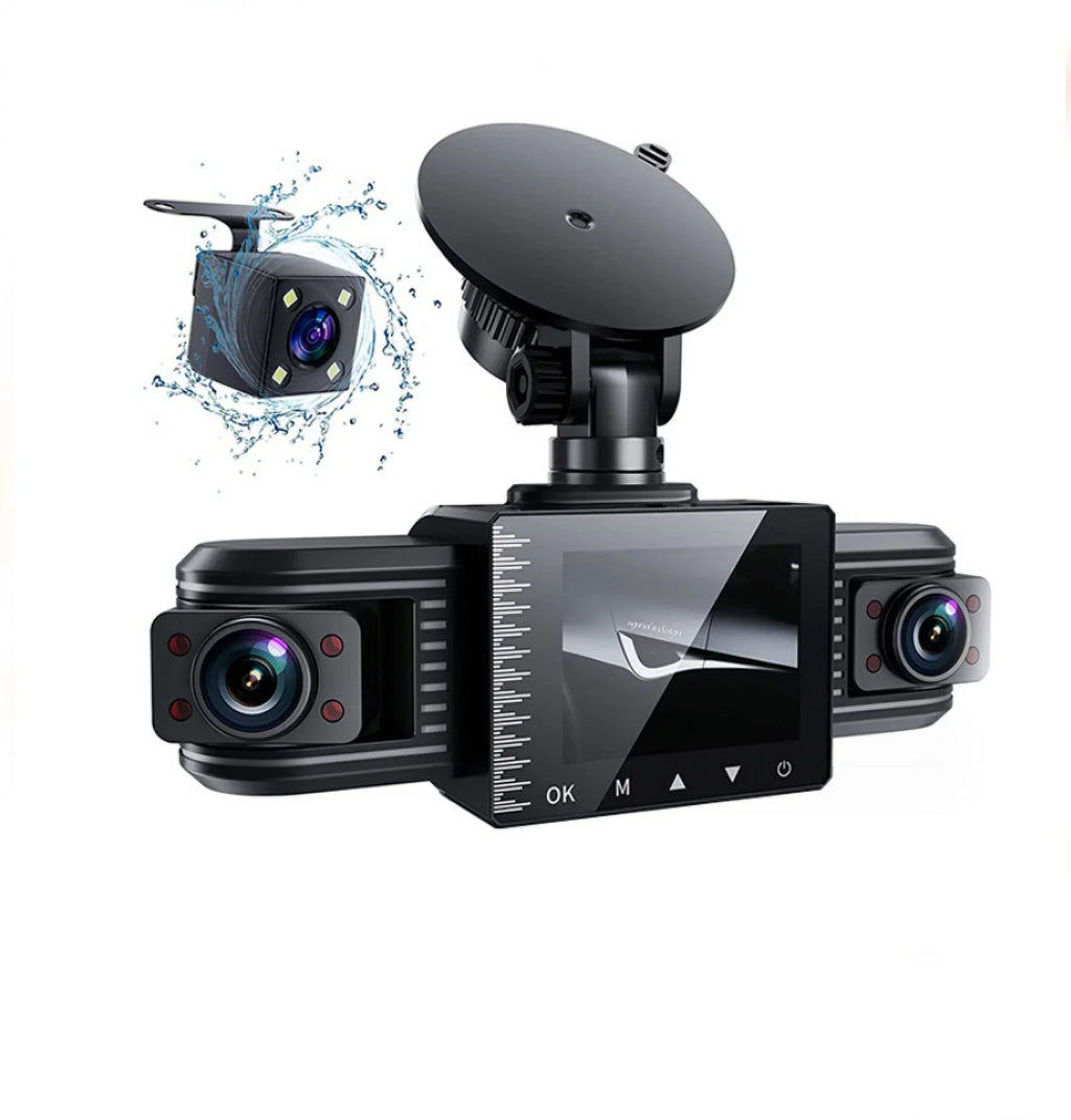 F30 HD Dual Lens Car Camera Vehicle DVR Dash Cam Video Recorder - Exclusive Design