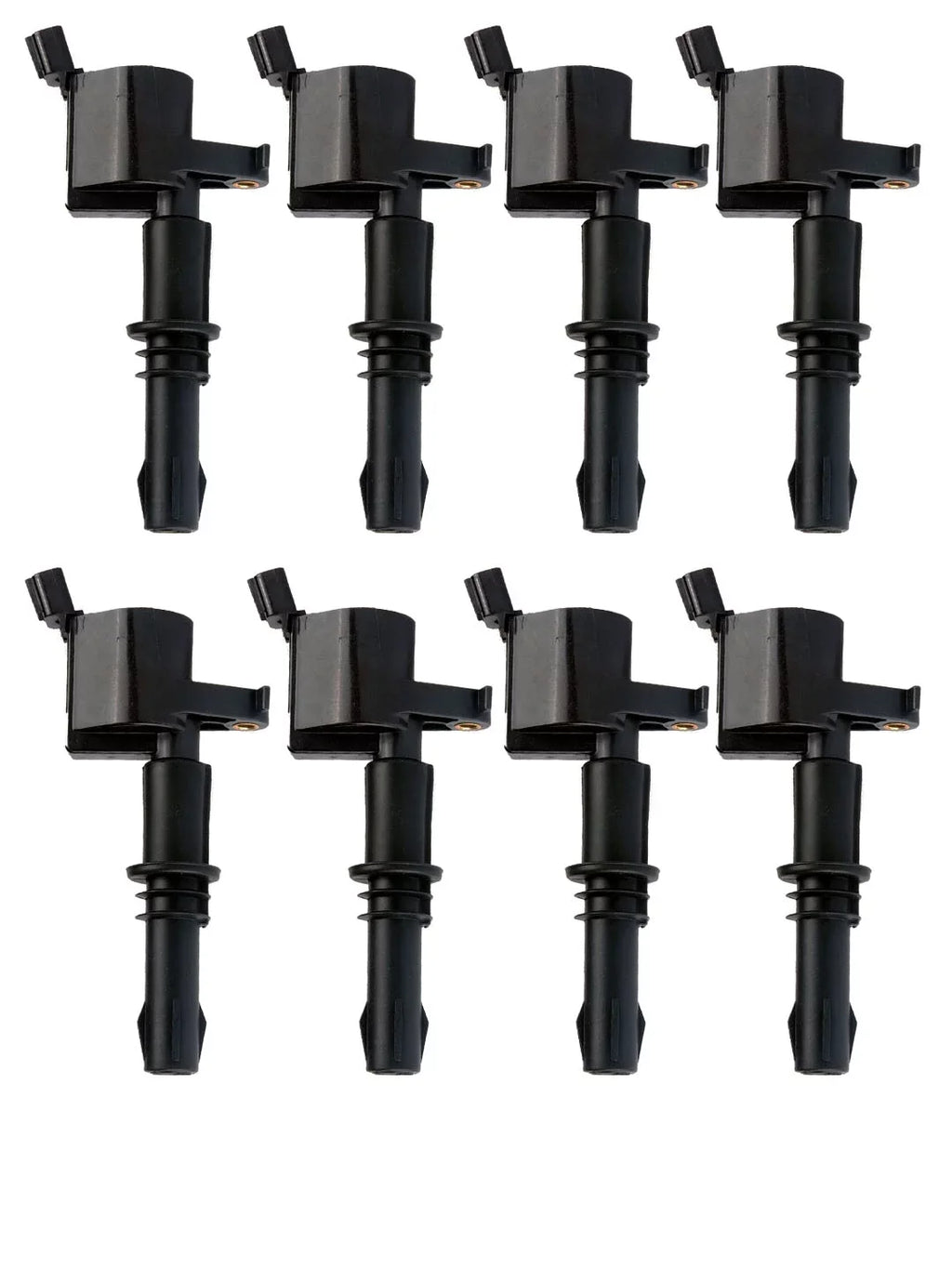 Set of 8 ISA Ignition Coils Compatible with 2005-2008 Ford F150 F250 Mustang Expedition Explorer Mustang Lincoln Mercury 5.4L 4.6L 6.8L V8 V10 Replacement for DG511 C1541 FD508 - Exclusive Design