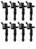 Set of 8 ISA Ignition Coils Compatible with 2005-2008 Ford F150 F250 Mustang Expedition Explorer Mustang Lincoln Mercury 5.4L 4.6L 6.8L V8 V10 Replacement for DG511 C1541 FD508 - Exclusive Design