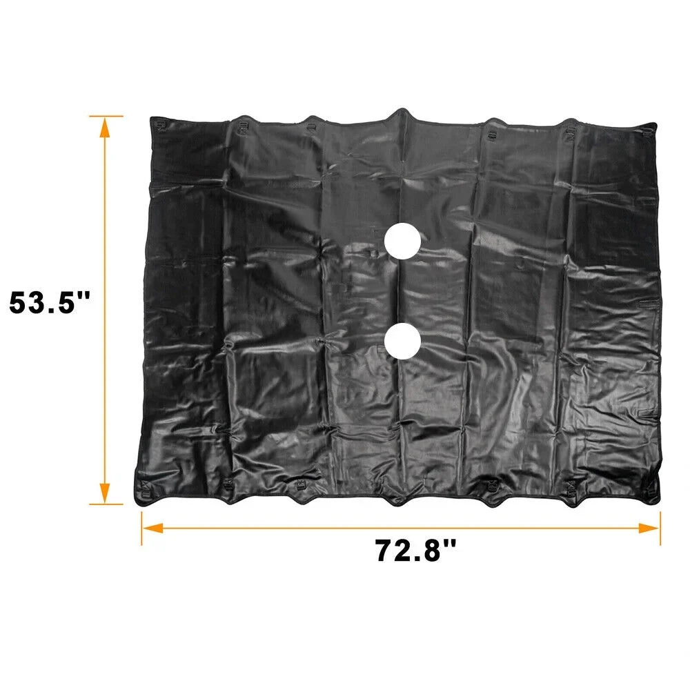 Premium Leather Sunshade Protector for Jeep Wrangler JK JKU 07-18 NEW - Ultimate Sun Protection