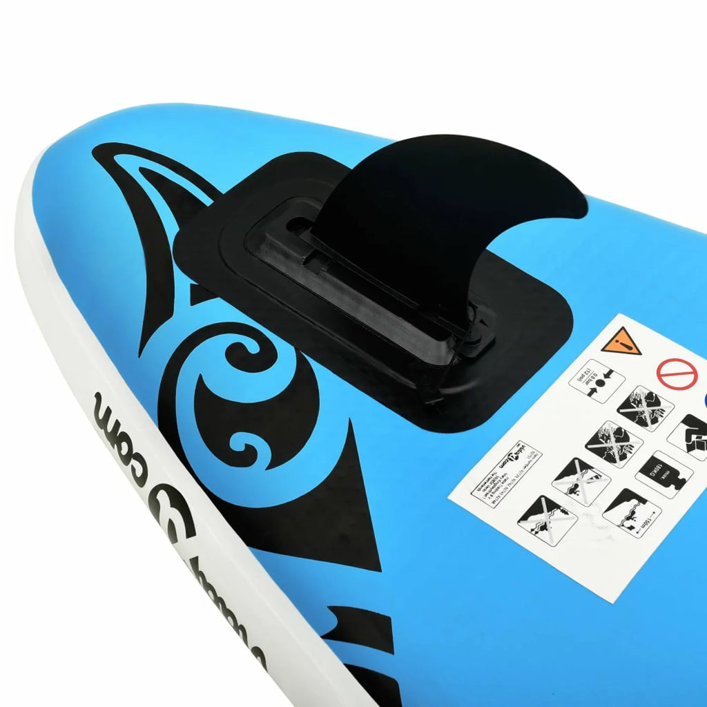 ametoys Inflatable Paddleboard Set 120.1"x29.9"x5.9" Blue