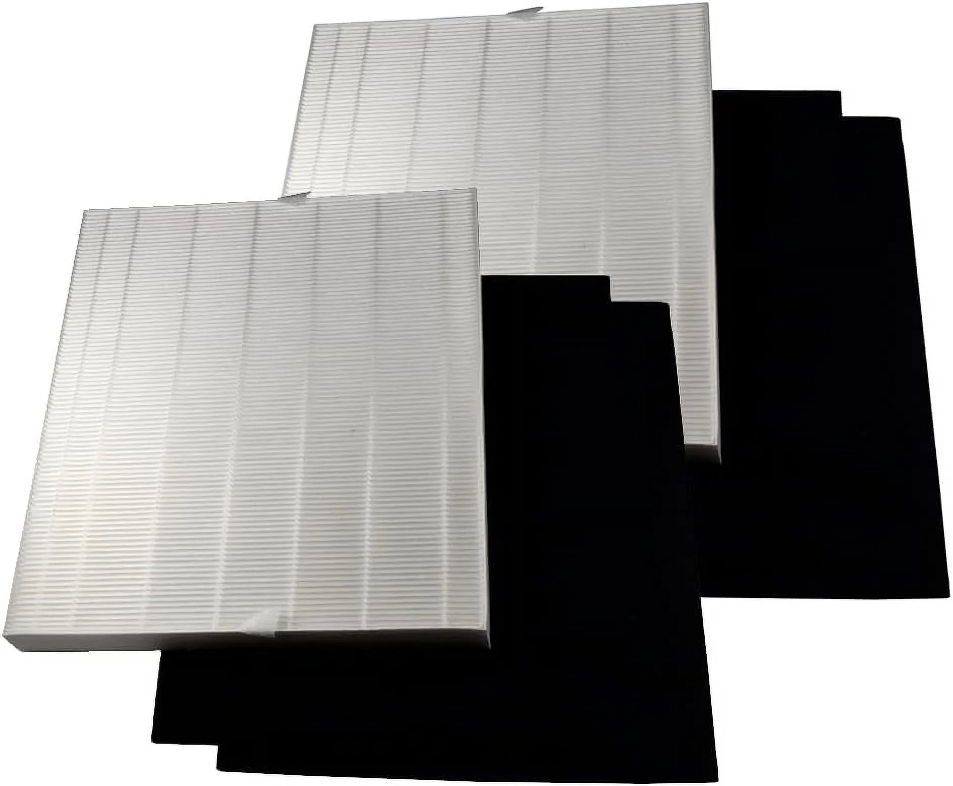 Stylish HQRP AP-1512HH Replacement Filter Compatible with Coway Airmega AP1512HH Mighty, AP-1518R Airmega 200M Air Purifier, Part 3304899, 2 True HEPA Filter + 4 Activated Carbon Pre-Filters