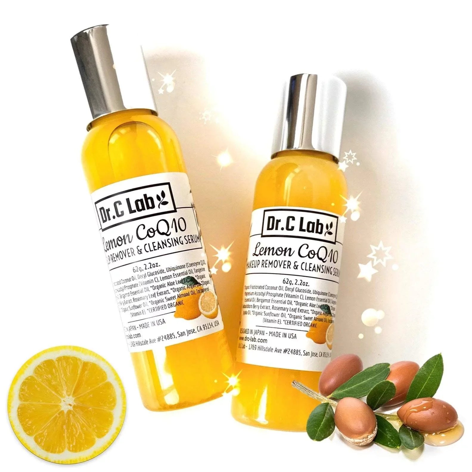 DR.HC Vitamin C CoQ10 Makeup Removing & Cleansing Serum (70ml, 2.4 fl.oz.) (Firming, Skin toning, Anti-aging, Anti-inflammatory...) SHIP FROM: USA - Exclusive Design