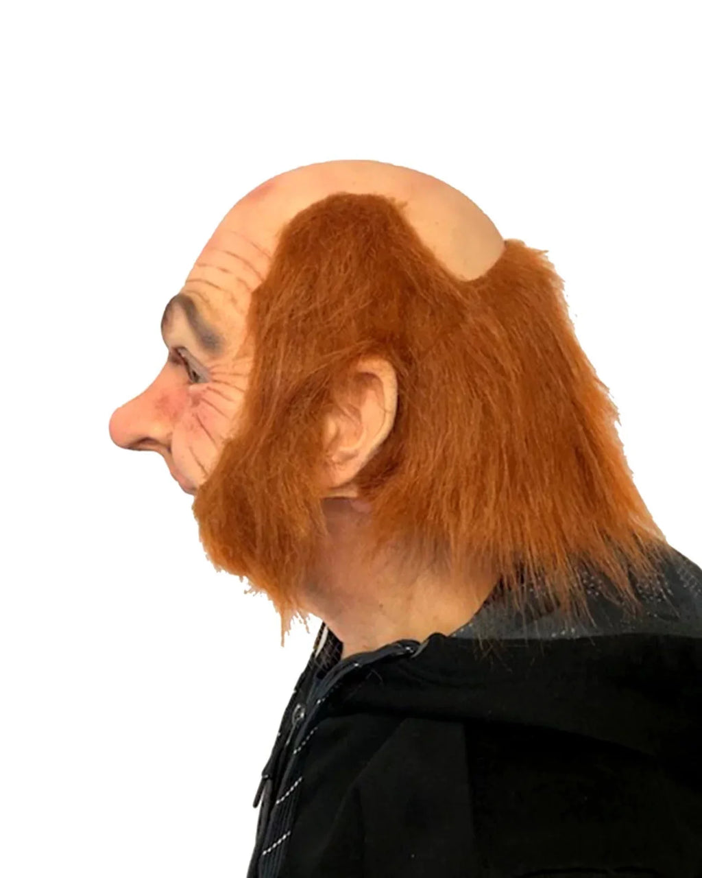 Stylish Leprechaun Half Mask w/ Hair