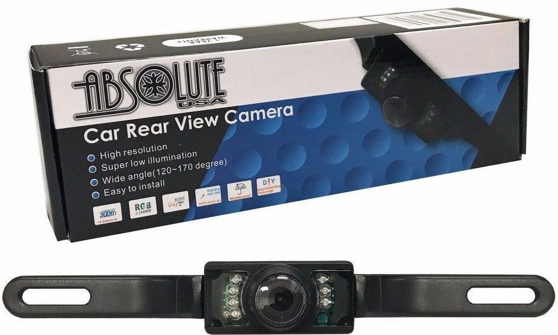 Stylish FOR KENWOOD DNN991HD DNN-991HD NIGHT VISION COLOR REAR VIEW CAMERA BLACK FRAME