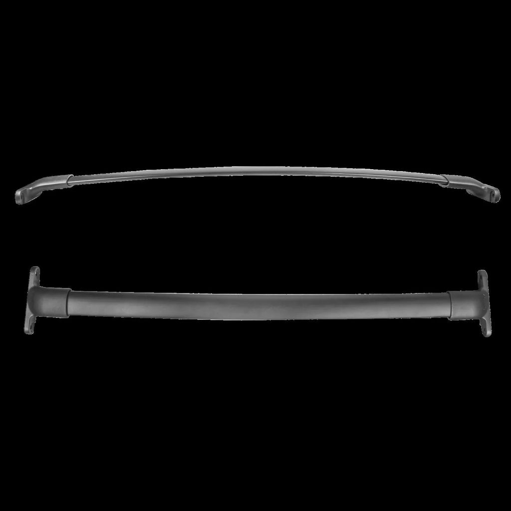 Teledu New Top Roof Rack Cross Bars Fit 2016-2019 Ford Explorer Package Carrier Black - Exclusive Design